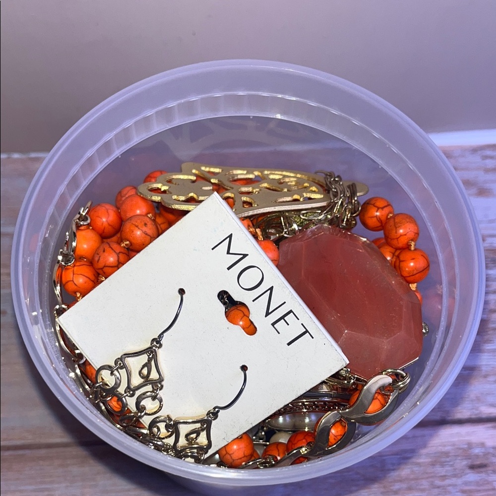 Assorted Mystery Jewelry Collection in Clear Container - Picture 6 of 6